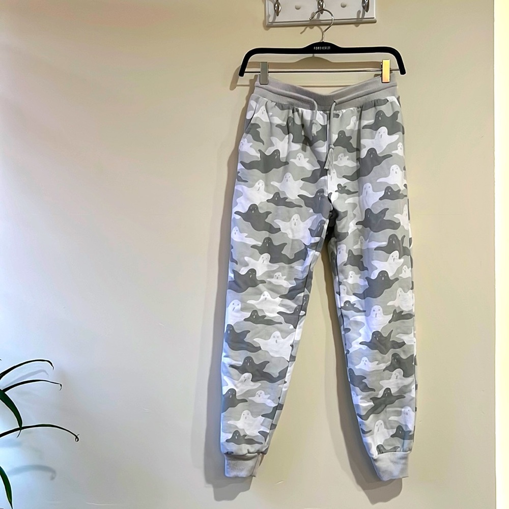 Ghost Camo Sweatpants NWOT